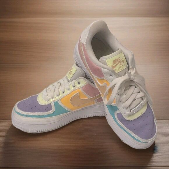 Nike Shoes - NIKE Air Force 1 Low Tear Away Pastel Reveal Sneakers SZ 7.5 DJ6901-600